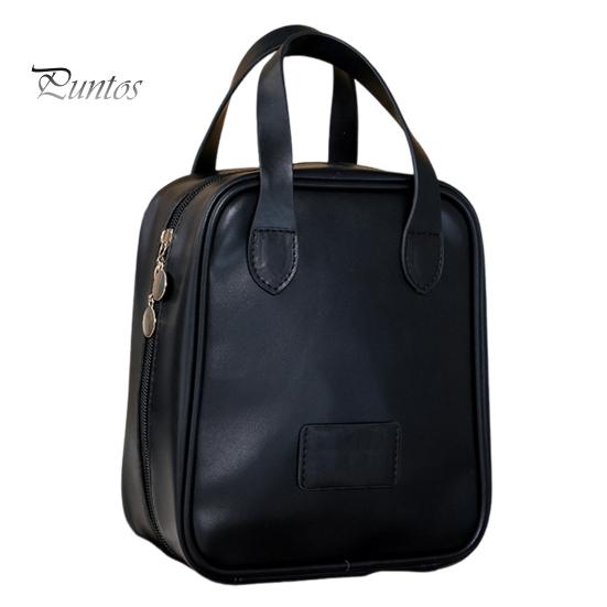 

Підвісна дорожня косметичка Косметичка великої місткості з роздільником Водонепроникна сумка для туалетних приналежностей на блискавці Органайзер для туалетних приналежностей чорний