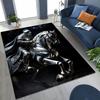 Templar Blood Knight Honor Holy Crusader Cartoon Rug for Bedroom Living Room Sofa Home Doormat Decor,Kid Play Non-slip Floor Mat