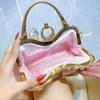 2025 Luxury Women French Shiny Bow Wedding Party Evening Handbag Fashion Designer Handmade Diamond-encrusted Banquet Clutch Bag