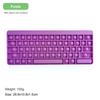 Keyboard Push Bubble Fidget Sensory Toys Rainbow Popping Silicone Game Toy Anxiety & Stress Reliever  Toy For Kids And Adu