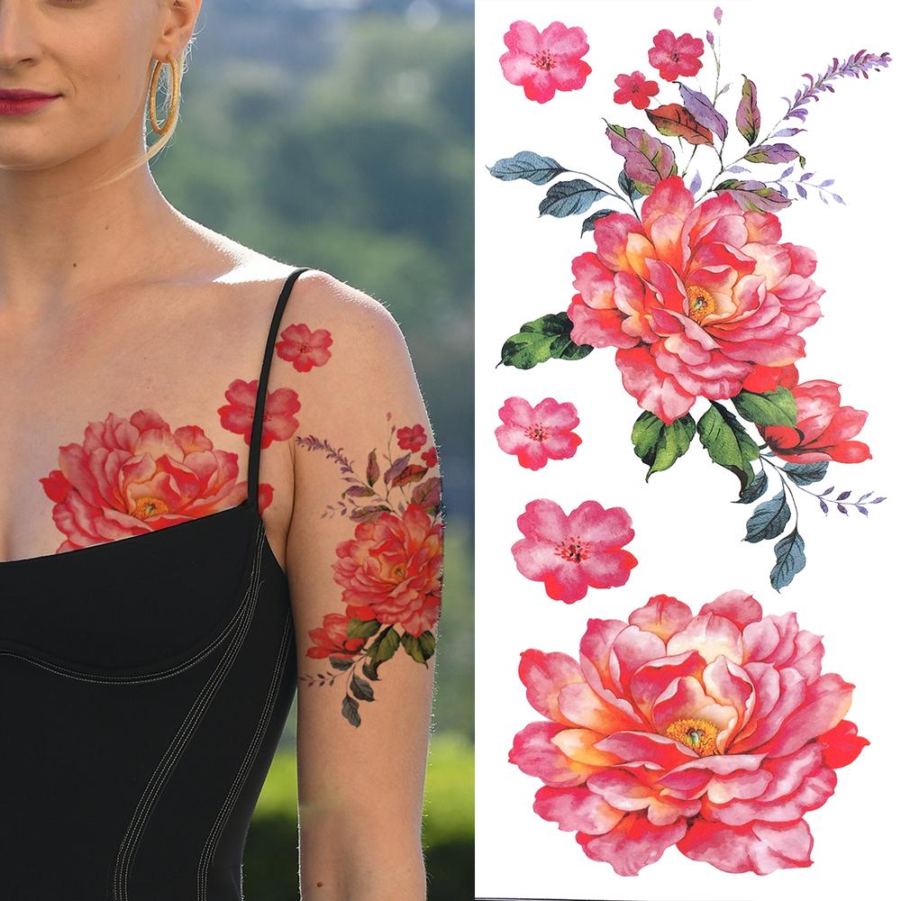 Tatuaggi temporanei totem tribali indiani per donne e adulti, tatuaggio  finto realistico con scorpione, sole e stella, braccialetto unico., image size:1000x1000