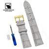 Cowhide Genuine Leather Watch Strap 12/14/16/18/20/22/24 mm Watch Pin buckle Band Soft Wrist Watchband Bracelet + Tool