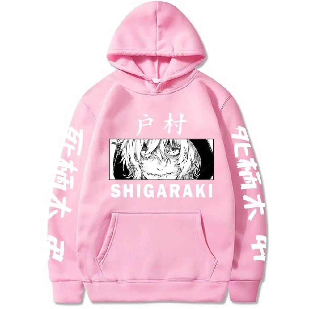 Japan Anime My Hero Academia SHIGARAKI Hoodies Men Long Sleeve Harajuku Shigaraki Tomura Unisex Oversize Sweatshirt