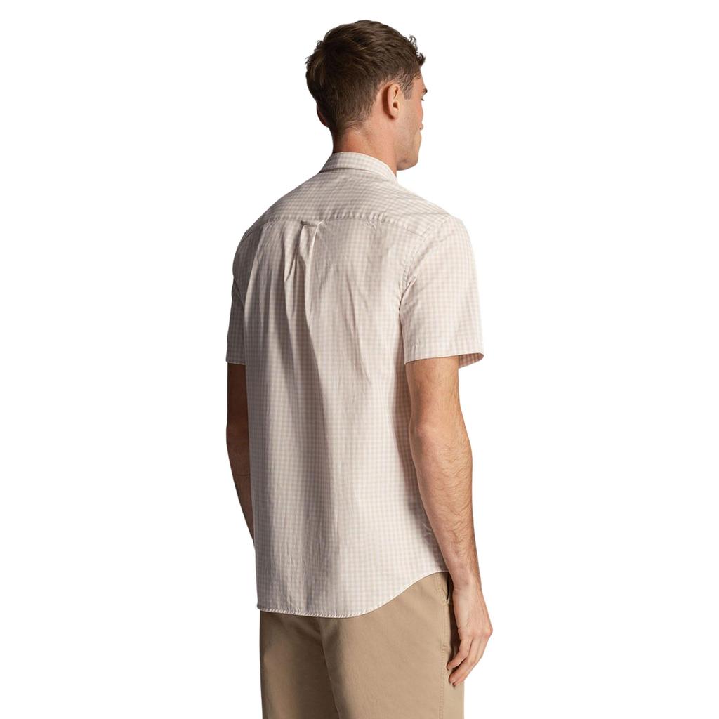 Lyle & Scott Men's Gingham Slim Short-Sleeved Shirt