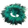 Whole 900PCS Fade Rooster Feathers Dyeing 5-6" Hackle 12-15 Cm Strung DIY Chicken Plume Jewelry Costume Hat Party Mask