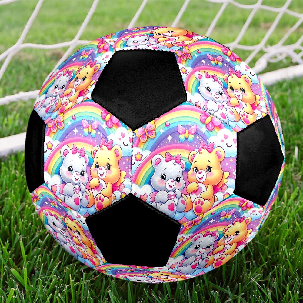 Bear Theme Size 5 Soccer Ball, Suitable for Both Indoor and Outdoor Matches, a Gift Suitable for Everyone.