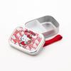 Skater Aluminum Bento Box, 370ml, For Children, Warm Storage Compatible, Lunch Belt Included, Made In Japan, Sanrio Hello Kitty Ushiro Shiro Girl ALB5