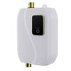 110V/220V Electric Water Heater Bathroom Kitchen Wall Mounted Instant Heating Water Heater 3S Hot Shower LCD Temperature Display