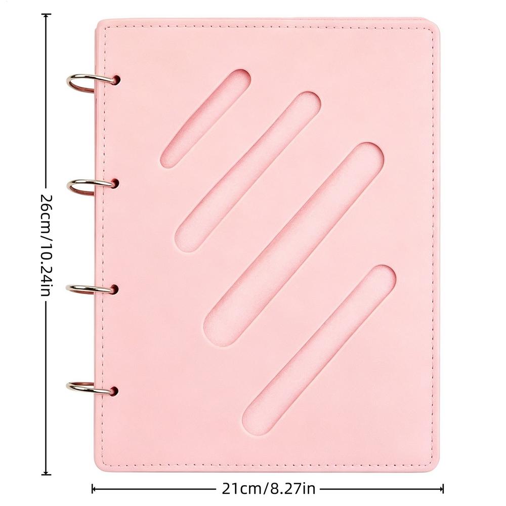Large Capacity Hair Accessories Storage Book Space Saving Loose-leafs Hairpins Display Book Foldable Hairband Storage Bag