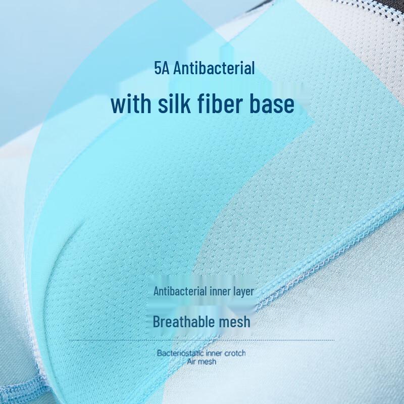 Lonsa Boys' Cotton Antibacterial Boxer Briefs (4-Pack)