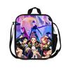 Gedruckte Hexenjäger K-Pop Essensbeutel, Studentin Huntrix Kpop Picknicktasche Kühltasche, Thermoisolierbeutel