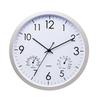 Outdoor Clock Decorative Round Clock With Thermometer and Humidity Large Wall Clocks Waterproof Elegant Retro Silent Clock
