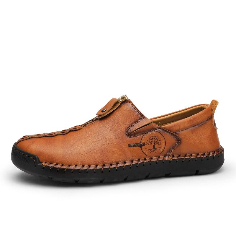 

Мужская новая кожаная спортивная обувь на открытом воздухе, повседневная обувь, деловая кожаная обувь для доски 48