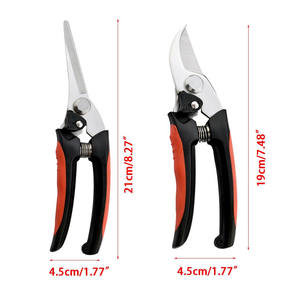 1pc Professional Pruning Shears Stainless Steel Garden Shears For Plants Shrubs Bushes Scissors Plant Trimming Plants Secateurs