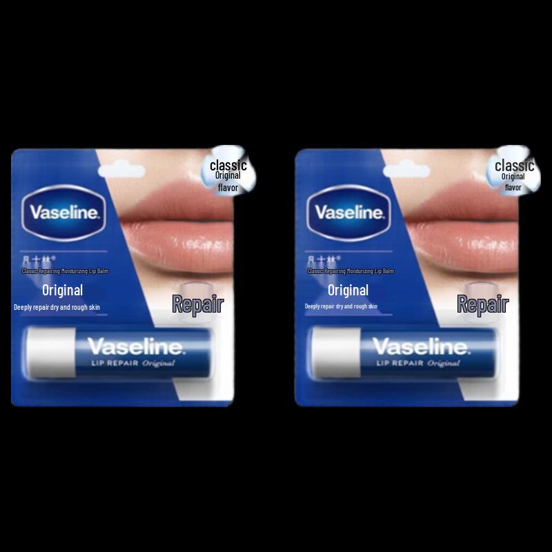 Vaseline Classic Original Lip Balm (2-Pack)