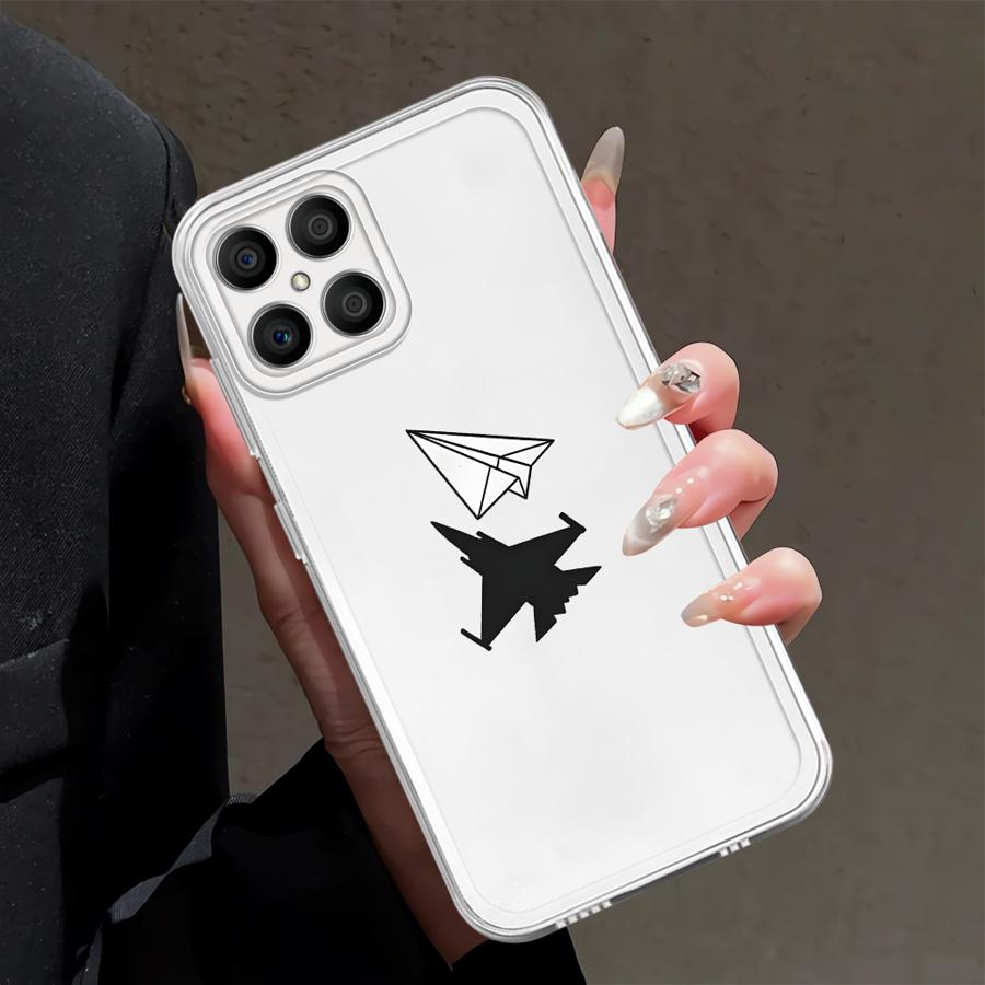 

Мягкий чехол-бампер с рисунком самолета для Honor X8 90 Lite X9b X8b X9a X8a X7b Honor X8 5G