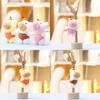 Toy Capybara Plush Keychain Stuffed Animal Doll Backpack Pendant Decoration