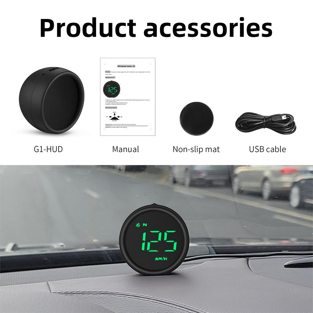 G1 Auto Car Speedometer B1 Obd2 On-board Computer HUD OBD II Digital Head Up Display KMH Electronics Accessories For All Cars