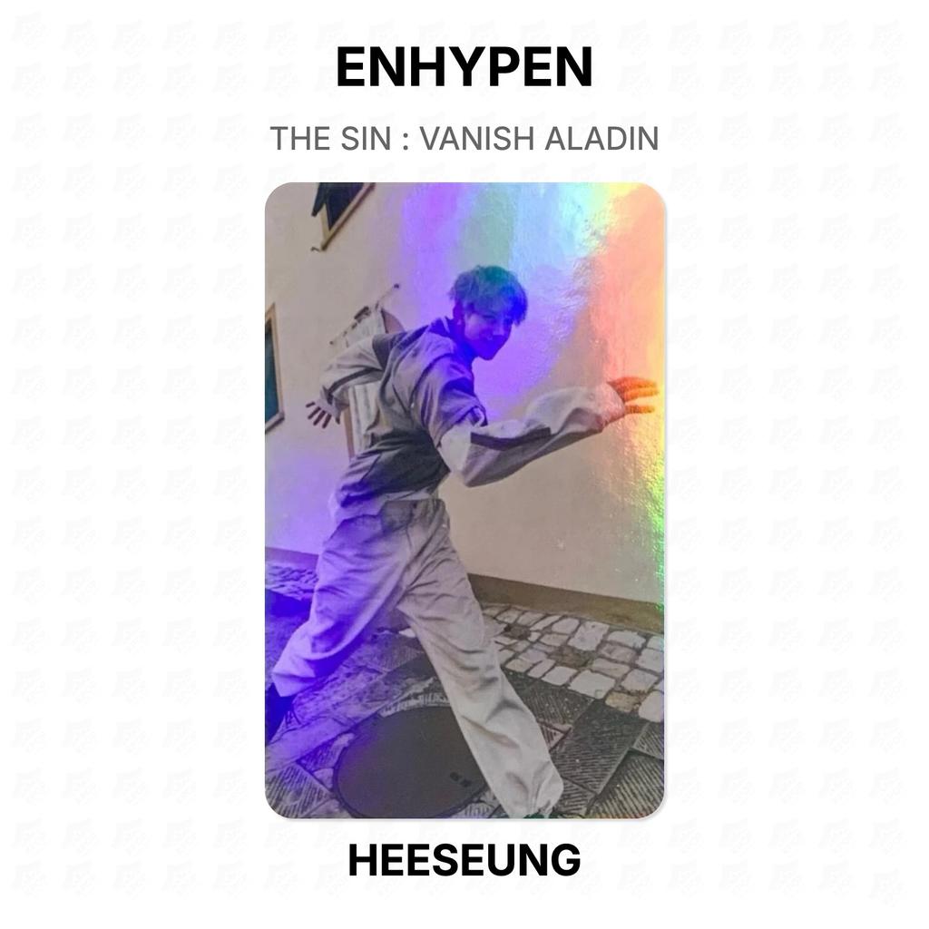 ENHYPEN THE SIN : VANISH ALADIN Official Photocard