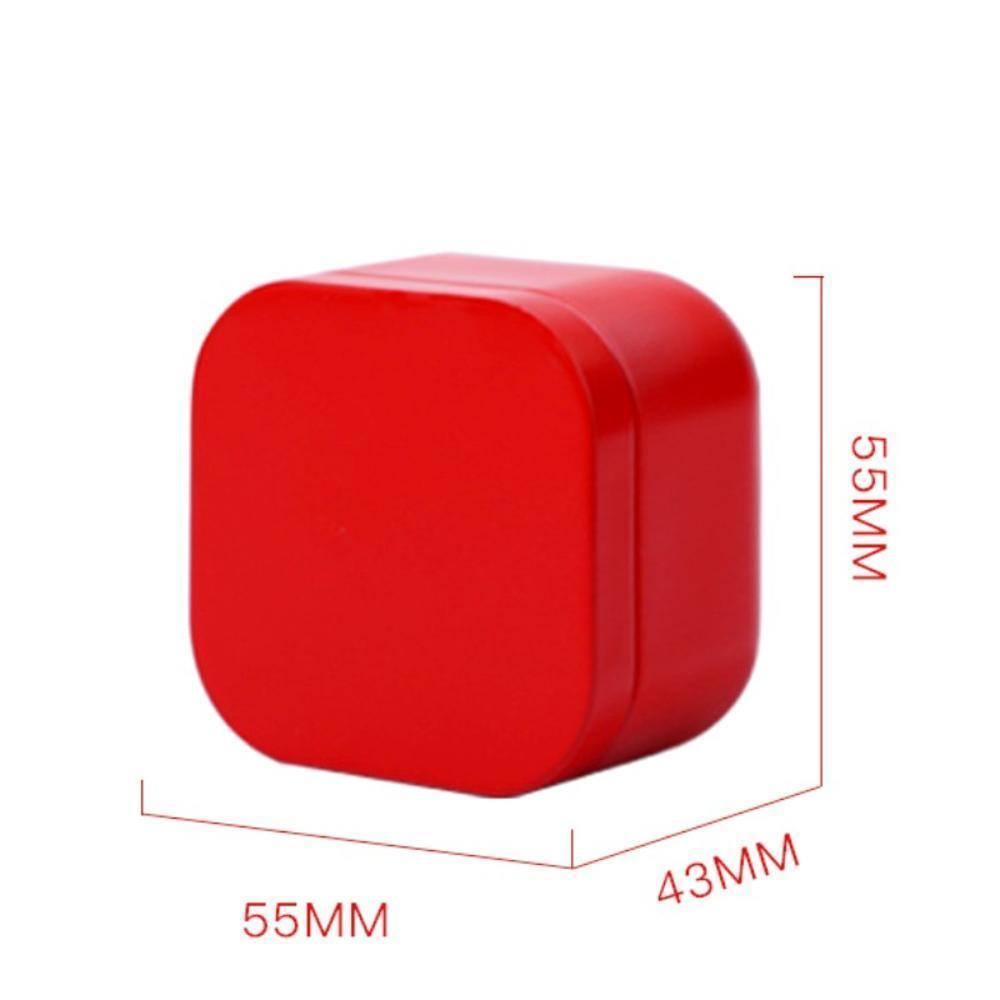 Mini cutie portabilă de tablă pentru ceai, borcan sigilat, cutii de ambalare, bijuterii, bomboane, mic de depozitare, cutie pentru monede, cercei, căști, cutie de cadou