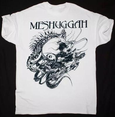 New Merry Christmas Meshuggah Band Full Size Cotton Shirt