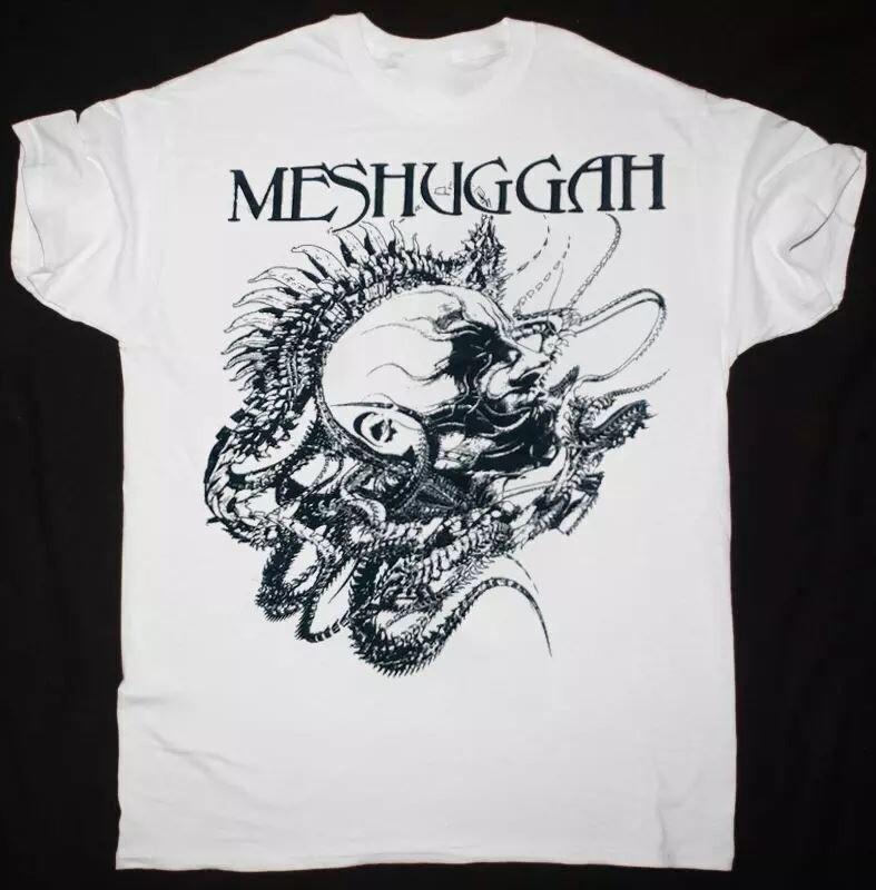 new Merry Christmas Meshuggah band Full Size Cotton Shirt XXXL