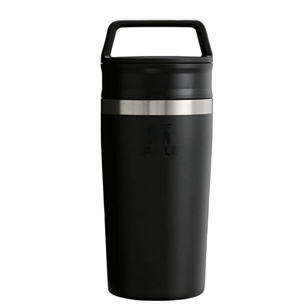STANLEY Cafe To Go Vacuum Mug, 0.35L with Lid, 350ml Stainless Steel, Insulated for Cold and Hot Water, Water Bottle, Tumbler, Outdoor, Office,