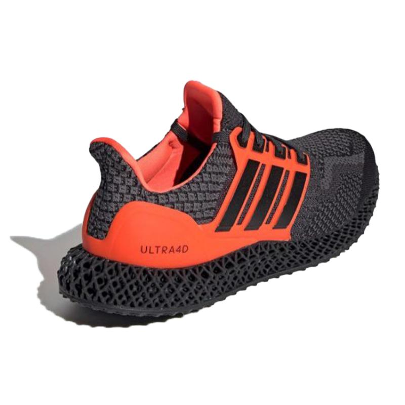 adidas Ultra 4D Core Black Solar Red Sneakers G58159