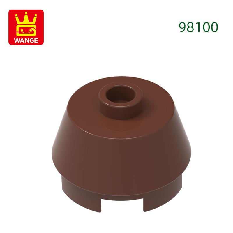 

108Pcs / lot 98100 Cone 2 x 2 Truncated Block My Own Creation Color Add-Ons Fitting Including Brick DO-IT-YOURSELF Children s Toy Assembly Parts about108pcs