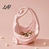 Elegant Jewelry Tray Ballerina Tray 3D Printed Dancer Sculpture Ring Holder for Earrings Necklaces Bedroom Vanity Decor Matte Pink Storage Entryway
