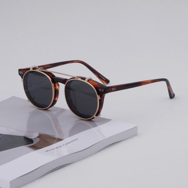 

Портативные клипсы, индивидуальные модные поляризационные мужские солнцезащитные очки, высококачественная пластинчатая новинка, женская многофункциональная оптика 9550