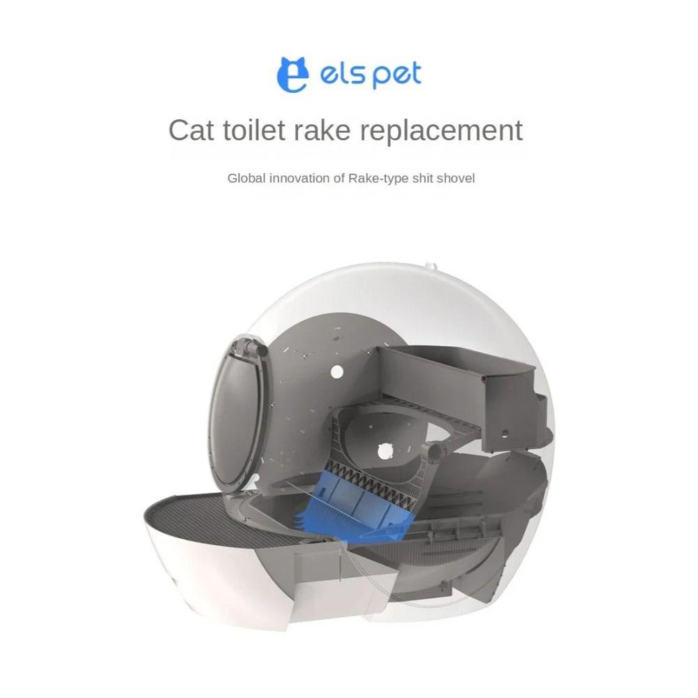 Automatic Replacement Rake Easy To Install Durable Artículos Para Mascotas Cat Litter Box Accessories Cat Toilet Accessories