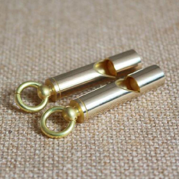 Brass Whistle Pet Bird Behavior Training Tool for Dog Pigeon Parrot Dove