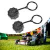 Pack of 2 Threaded Drain Plugs with Tethers for ATV Sprayers Leakproof Design Lawn Garden Sprayer Tank Caps