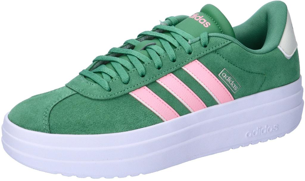 Adidas VL Court Bold Women Preloved Sneakers Green/pink Spark/ivory