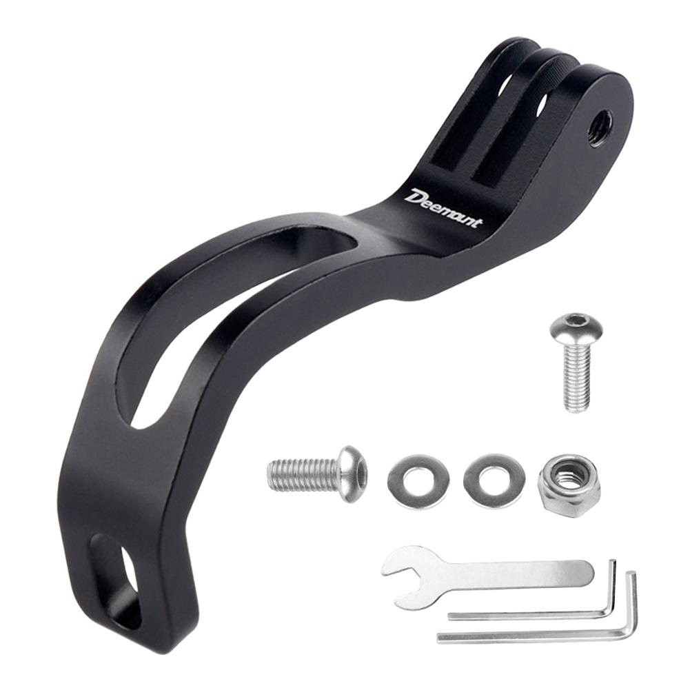 Bicycle Front Light Holder Adjustable Lamp Bracket Aluminum Alloy Camera Stand Sport Camera Lamp Mount Stand for Brompton GoPro