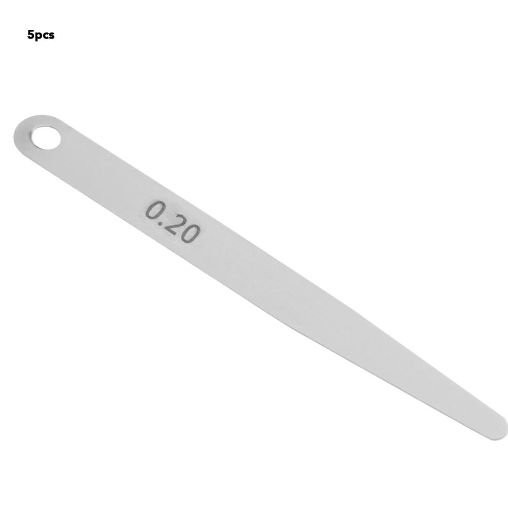 0.2 Stainless Steel Feeler Gauge Ruler Welding Inspection Tool Feeler Gap Gage Feeler Gauge Stainless Steel Gage
