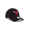 Cap - New Era - League Chicago Bulls 9 Forty - Black - Adjustable - Curved Visor