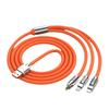 In-Stock 3-in-1 120W Super Fast Charge Geek Cable for Type-C Devices