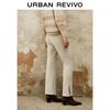UR Women's Casual Elastic Waist Drawstring Flared Pants