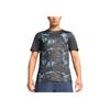 Puma Comfortable Soft Versatile Short Sleeve T-Shirt Men Tops Dark-Gray 779155-74