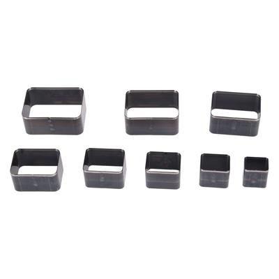 8pcs Leather Punch Cutter Mold High Carbon Steel Hollow Punch Die Cutter Set for Belt Bag Wallet