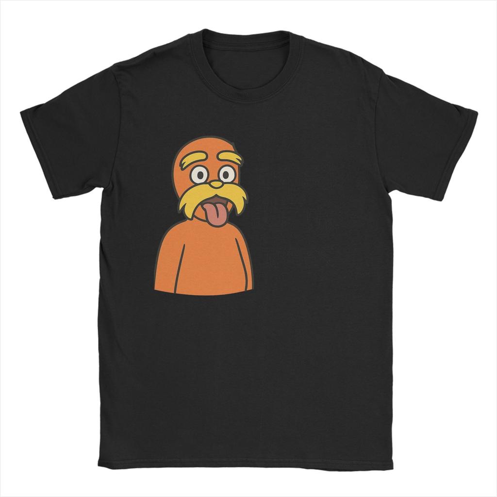 Ashby Lorax Lustiges Meme Herren T-Shirts Einzigartige T-Shirts Kurzarm Rundhals T-Shirt 100% Baumwolle Bedruckte Kleidung