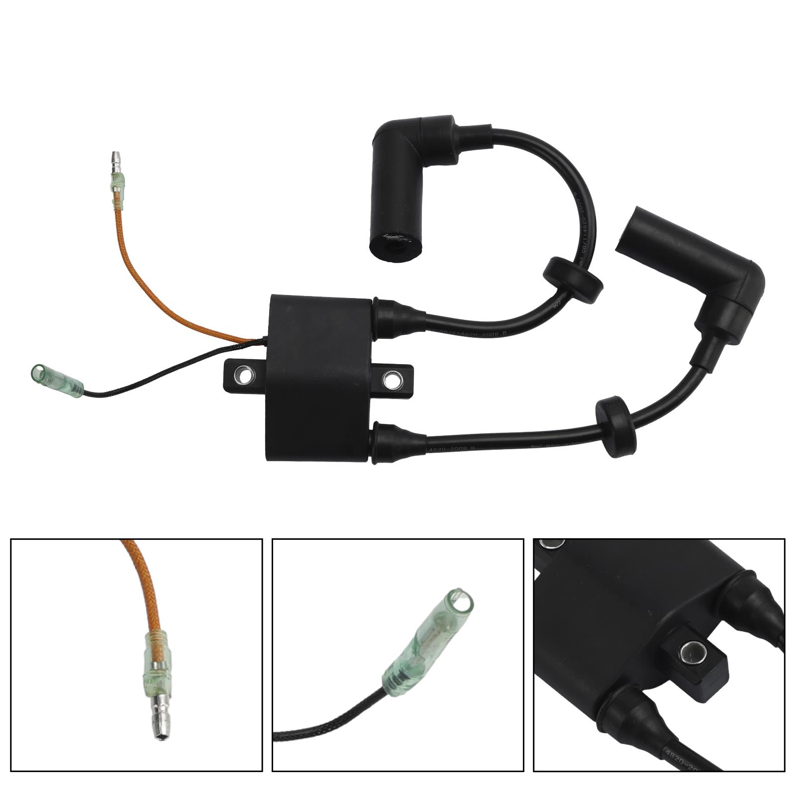 

Ignition Coil fit for Yamaha 9.9hp F9.9 F13.5Ahp F13.5A F15hp F15 25HP 66M-85570