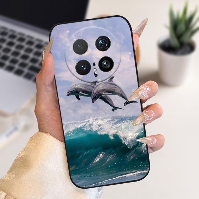 For Honor Magic 8 Pro Case Magic8 TPU Fundas Anti Drop Shockproof Soft Silicone Phone Case For Magic8 Magic8Pro Cartoon Bumper