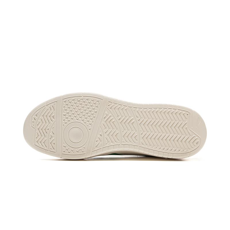 New LiNing Anti-Slip Wear-Resistant Low-Top Casual Shoes Men's Beige Green AGCV141-3