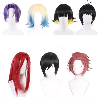 Anime Mavi Kilit Peruk Bachira Meguru Hyoma Chigiri Nagi Seishirou Isagi Yoichi Mikage Reo Sae Itoshi Kunigami Rensuke Cosplay Peruk