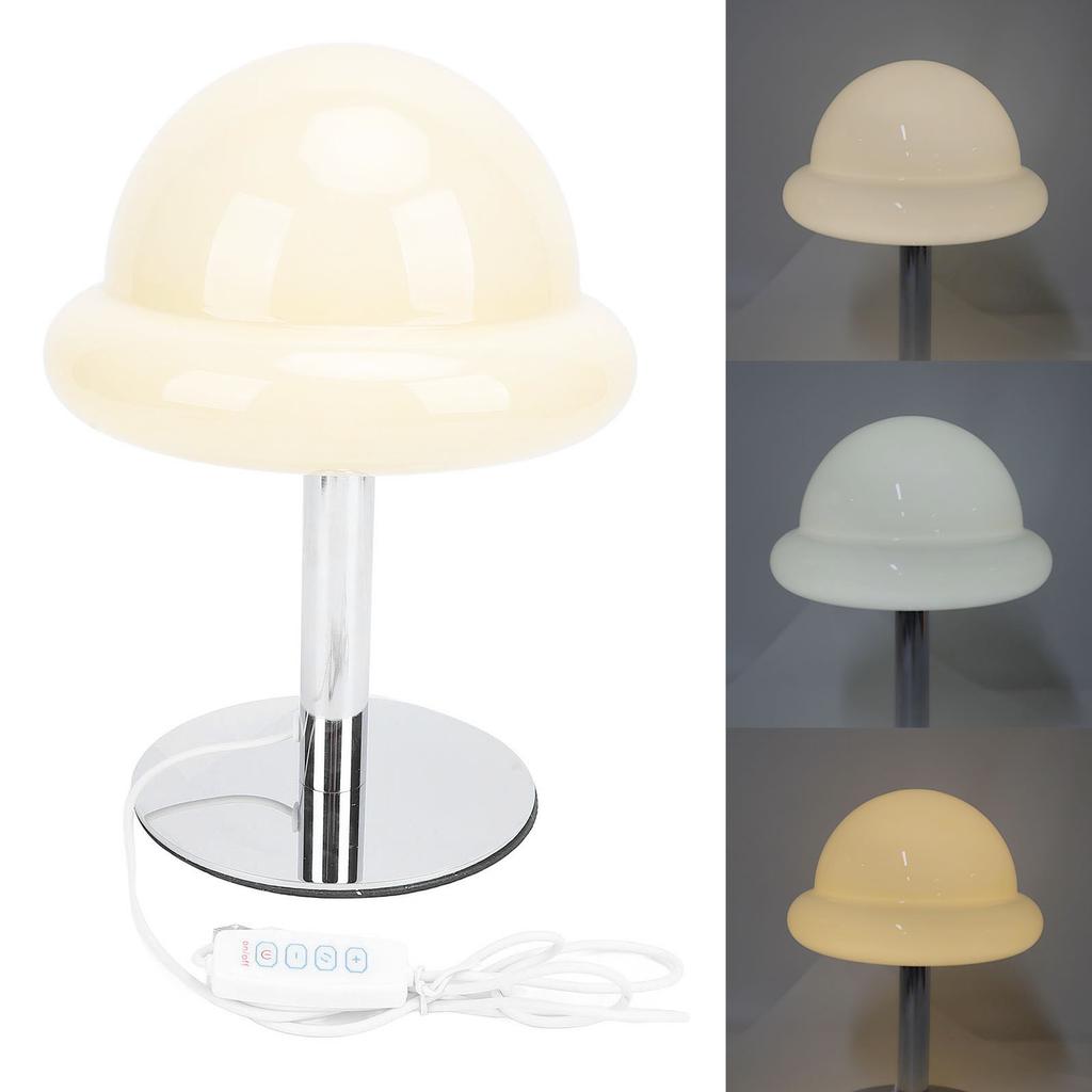 Mushroom Table Lamp Cute 3 Color Dimmable En gy Saving Desk Mushroom Ambient Light for Bedside Decoration