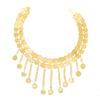 Stylish Adjustable Length Double Layer Coin and Tassels Dance Belt Decoration for Performances and Parties Supplies