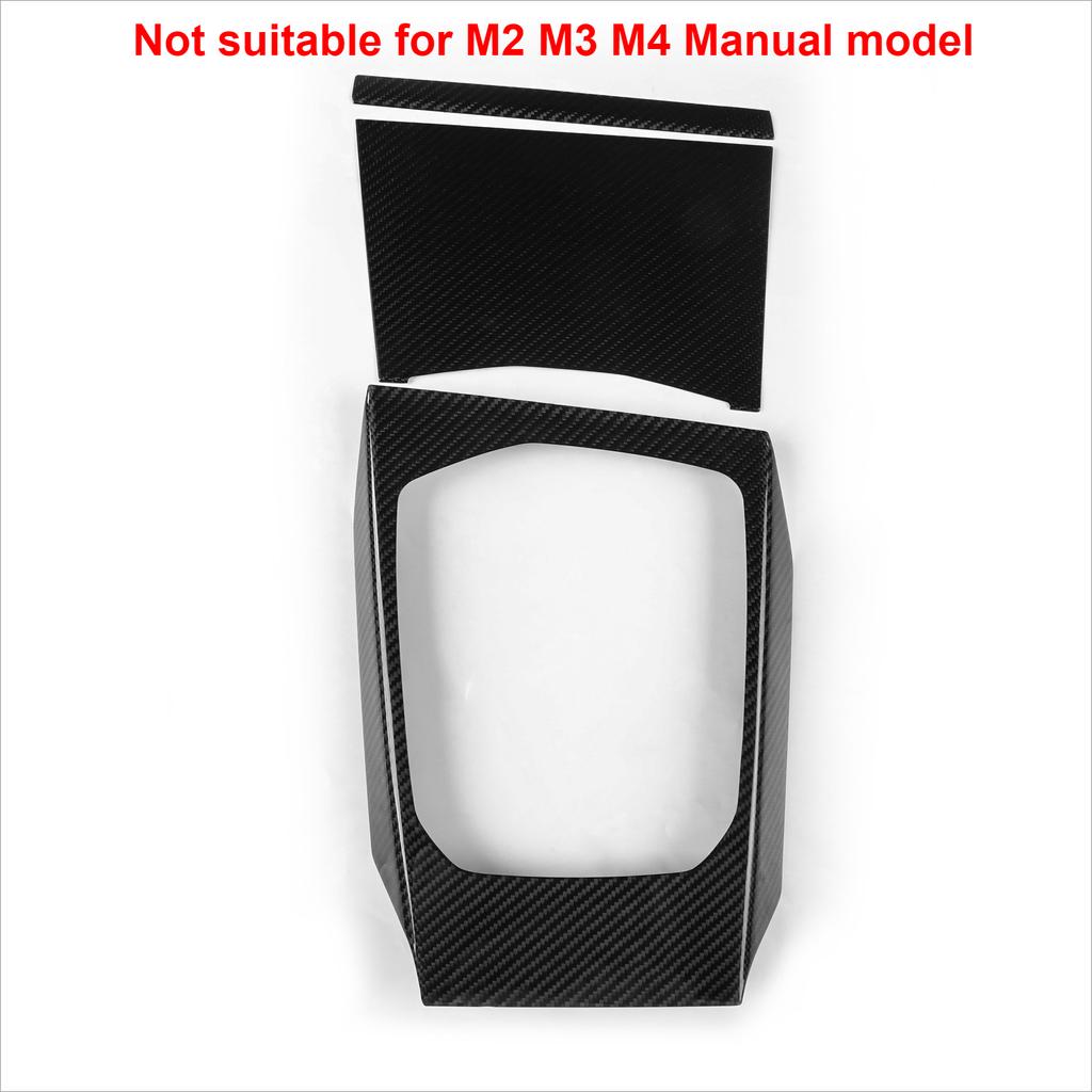 Carbon Fiber Car Dashboard Trim Inner Central Control Panel Trim For BMW G42 G20 G21 G28 G22 G23 G26 M2 G87 M3 G80 M4 G82 G83